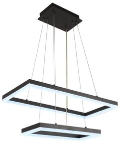 LED Stmievateľný luster na lanku LED/65W/230V 3000-6500K + diaľkové ovládanie