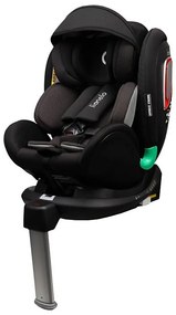 Lionelo - Otočná autosedačka s bázou ANTOON PLUS i-Size 40-105 cm Black Onyx