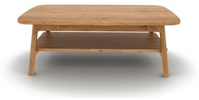 Konferenčný stolík z dubového dreva v prírodnej farbe 60x100 cm Twig – The Beds
