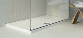 GSI GSI, Keramická sprchová vanička, obdĺžnik 120x70x4cm, biela ExtraGlaze, 47120711