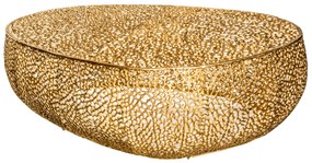 Konferenčný stolík Leaf 120cm zlatá