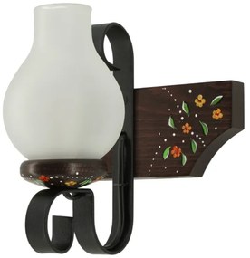 Brilagi - Nástenné svietidlo QUEEN 1xE14/40W/230V buk/wenge