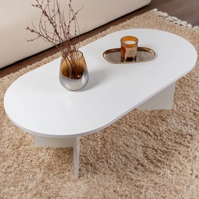 Konferenčný stolík Sable White