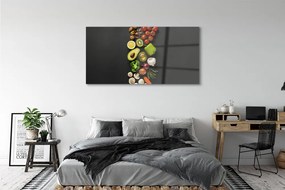 Obraz plexi Citrón avokádo mrkva 140x70 cm