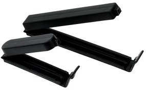 VILDE Spony na vrecká, štipec na uzavretie vreciek, 22ks, čierna