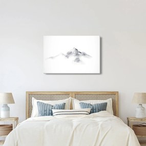 Obraz - Atramentová maľba hôr (90x60 cm)