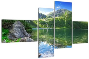 Obraz jazera
