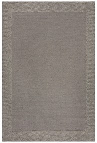 Kusový koberec Rue Plait Grey, 200x290, šedá, obývacia izba, Flair Rugs
