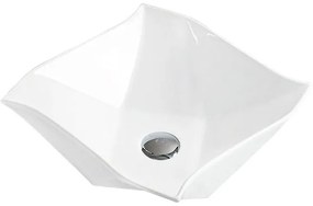 Mexen ELVIRA UMÝVADLO, 42x42 cm, biela, 21894200
