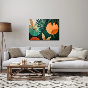 Obraz - Geometrické prírodné motívy (70x50 cm)