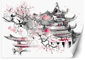 Gario Fototapeta Japonská pagoda Materiál: Vliesová, Rozmery: 350 x 245 cm