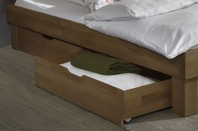 Posteľ z masívu duba cink ALBA 200x180 cm