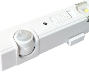 LED svietidlo, 1x LED 0,3w, 4000k, w, pohybový senzor