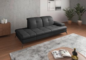 XXXLutz LEŇOŠKA, koža, čierna Sit & More - Online Only obývacie izby - 00014401217S