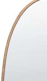 Kovové stojace zrkadlo 48 x 160 cm zlaté LARCHE Beliani