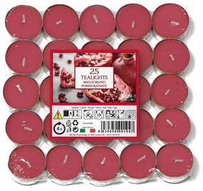 Petali vonné čajové sviečky Pomegranate 25ks