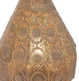 Orientálna stolná lampa zlatá 26 cm - Mowgli