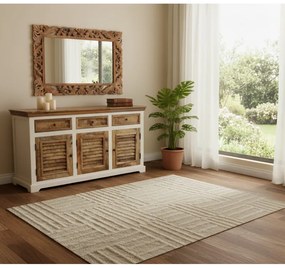 Koberec KUBUSI-III 160 x 230 cm z pravej vlny