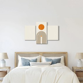 Obraz - Hnedé oblúky (90x60 cm)