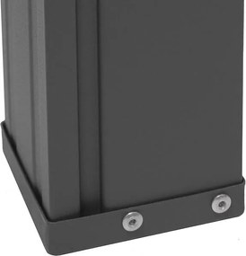 Bočná markíza 200 x 300 cm SPRINGOS AW0009 - tmavosivá