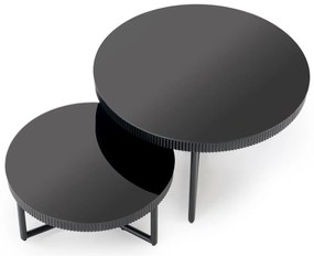 Konferenčný stolík Cosmo 60 cm čierny
