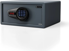 Hotelový trezor elektronický s kódovým zámkom, na notebook 15″ a dokumenty, 200 x420x370 mm: ALFRED