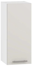 Horná skrinka Vento G-30/72, biela / krémová