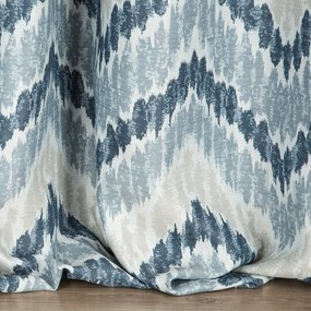 ZATEMŇOVACÍ ZÁVES NA KRÚŽKOCH ANN 140X250 CM VZOROVANÁ