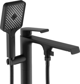 Rea Hass, voľne stojaca batéria h-890, čierna matná, REA-B6401