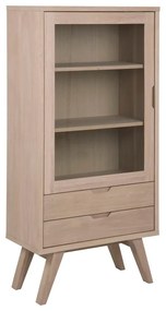 Vitrína v dekore duba 72x145 cm A-Line - Actona