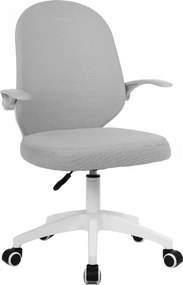 Detská otočná stolička Neoseat JUNI 012 — látka, sivá