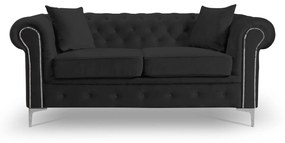 Pohovka Roma Chesterfield II  Modrá