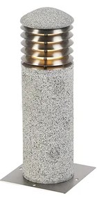 Moderná vonkajšia stojaca lampa Granit 40 cm - Happy