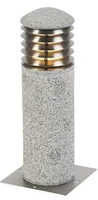 Moderná vonkajšia stojaca lampa Granit 40 cm - Happy