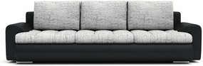 Luxusná pohovka čierno sivej farby 216 cm