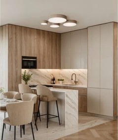 BRILAGI - LED RGBW stmievateľné stropné svietidlo CLARE 4xE27/12W/230V béžové