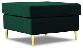 Zelená zamatová podnožka Kyoto – Cosmopolitan Design