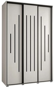 Skriňa 45 Canaris 12 160 biela/čierna