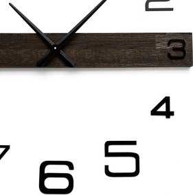 SENTOP | Minimalistické elegantné hodiny dubové drevo I SENTOP MAS023-3169-SILVER-80 analógové