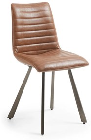 Hnedá stolička Trass 87 × 60 × 46 cm