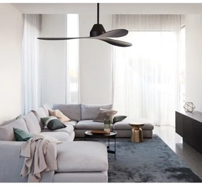 Lucci air 213041 - Stropný ventilátor WHITEHAVEN čierna + diaľkové ovládanie