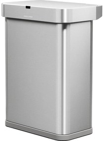 Simplehuman Bezdotykový kôš s hlasovým senzorom 58 l, nehrdz. oceľ mat