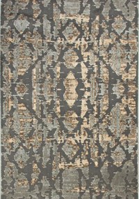 Koberec HOME W7051 krémový / tmavobéžový