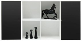 Biely modulárny policový systém 136x69 cm Mistral Kubus - Hammel Furniture