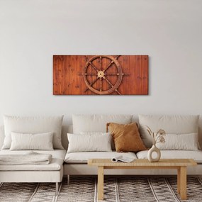 Obraz kormidla (120x50 cm)