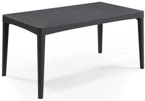 Keter Súprava záhradného nábytku Girona Miami (5-dielna súprava, antracitová)  (100279481)