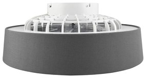 Sivé LED stropné svietidlo Farsund – Trio