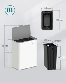 Odpadkový kôš LTB810W01