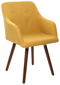 Stolička Scandinavia Meisterstück horčicová žltá