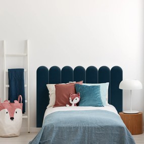 Zástena za posteľ - Oblúk - 20x100cm Farba: Námornícka modrá, Rozmer: 20x100